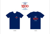 1500 Milestone Ladies Tee - Navy