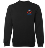 1000 Milestone Unisex Crewneck - Black
