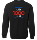 1000 Milestone Unisex Crewneck - Black